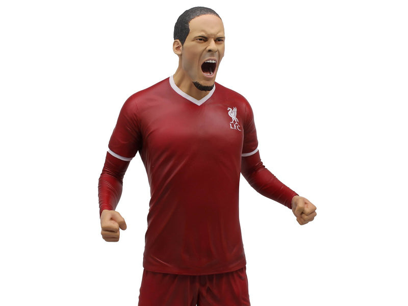 Footballs Finest - VIRGIL VAN DIJK - OFFICIAL LIVERPOOL FC - FOOTBALL'S FINEST 60CM RESIN STATUE - Figur