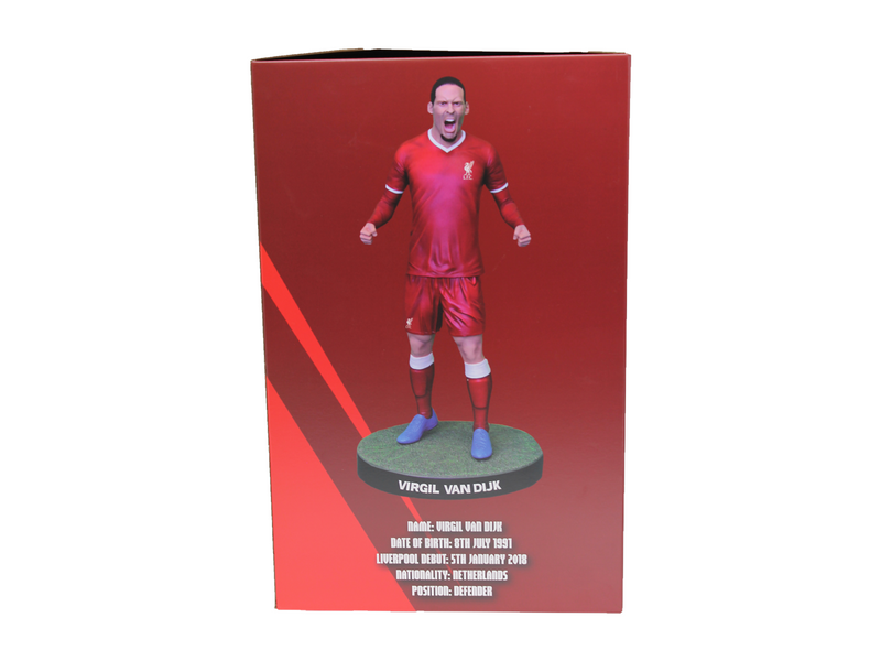 Footballs Finest - VIRGIL VAN DIJK - OFFICIAL LIVERPOOL FC - FOOTBALL'S FINEST 60CM RESIN STATUE - Figur