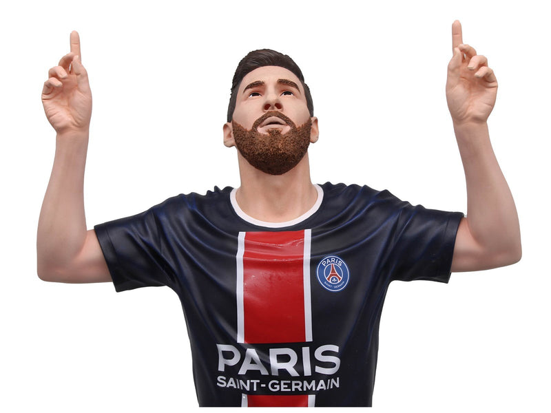 Footballs Finest - LIONEL MESSI - OFFICIAL PSG - FOOTBALL'S FINEST 60CM RESIN STATUE - Figur