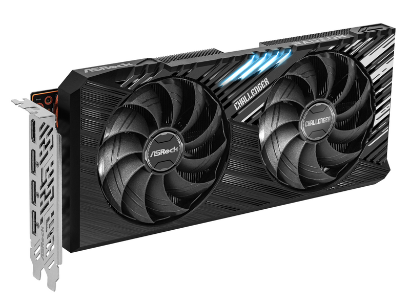 ASRock Radeon RX 7800 XT Challenger OC - 16GB GDDR6 RAM - Grafikkarte