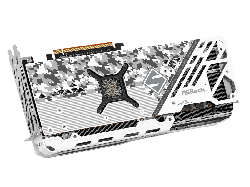 ASRock Radeon RX 7800 XT Steel Legend - 16GB GDDR6 RAM - Grafikkarte