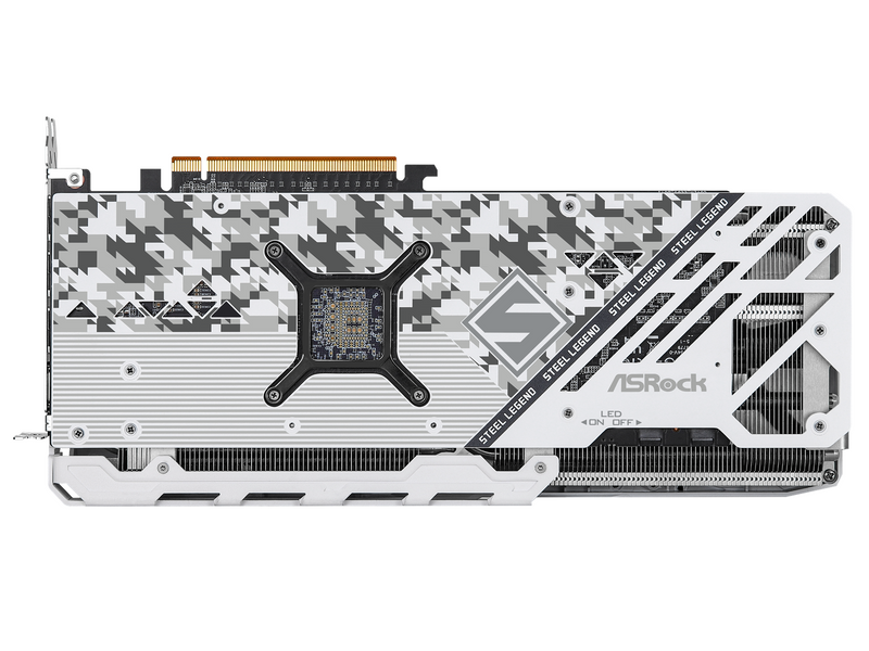 ASRock Radeon RX 7800 XT Steel Legend - 16GB GDDR6 RAM - Grafikkarte