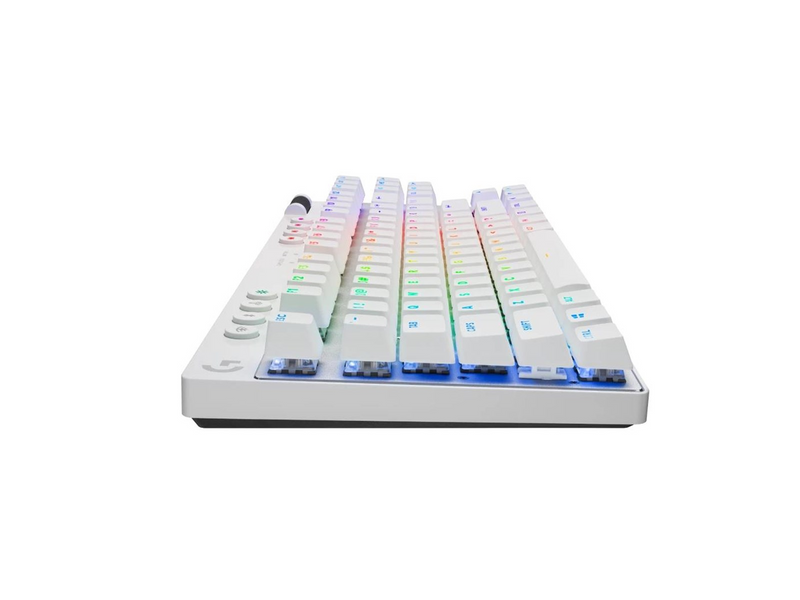 Logitech G PRO X TKL - Logitech GX Brown (Tactile) - Tactile - Gaming Tastaturen - ohne Numpad - Deutsch - Weiss