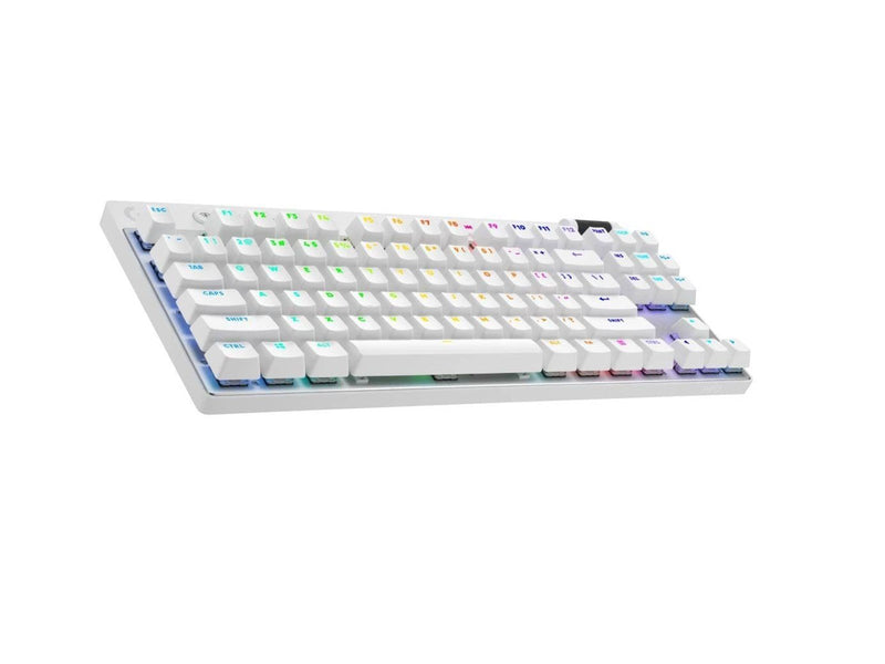 Logitech G PRO X TKL - Logitech GX Brown (Tactile) - Tactile - Gaming Tastaturen - ohne Numpad - Englisch - UK - Weiss
