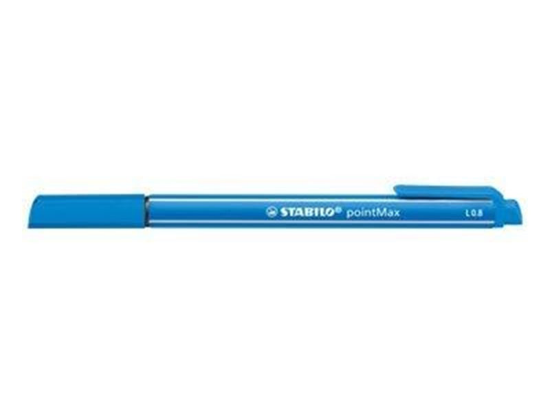 STABILO pointMax - fibre-tip pen - turquoise blue