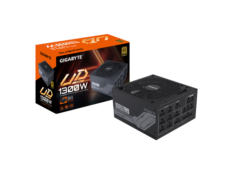 GIGABYTE UD1300GM PG5 Netzteile - 1300 Watt - 140 mm - ATX - 80 Plus Gold zertifiziert