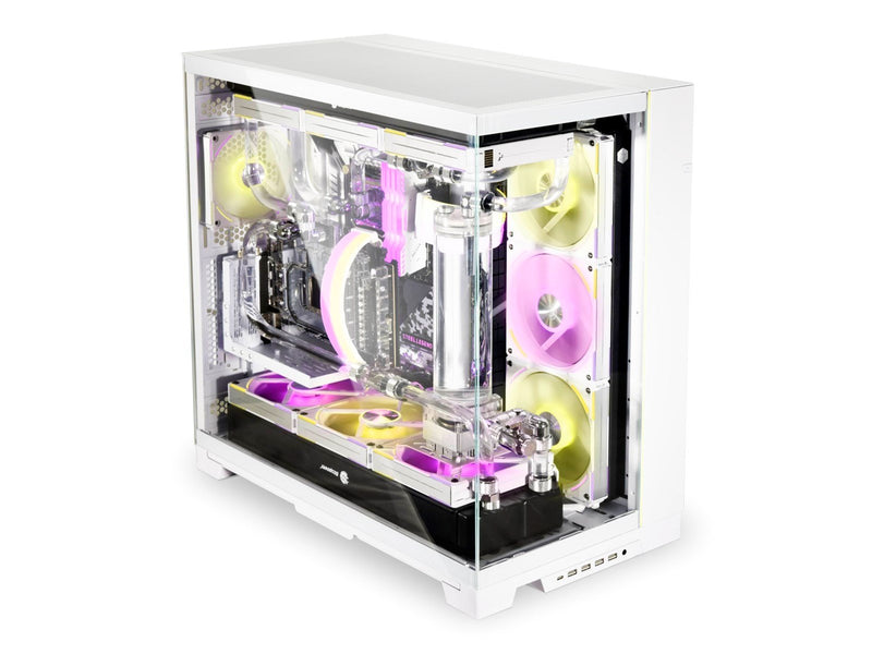 Lian Li O11D EVO XL - White - Gehäuse - Fulltower - Weiß