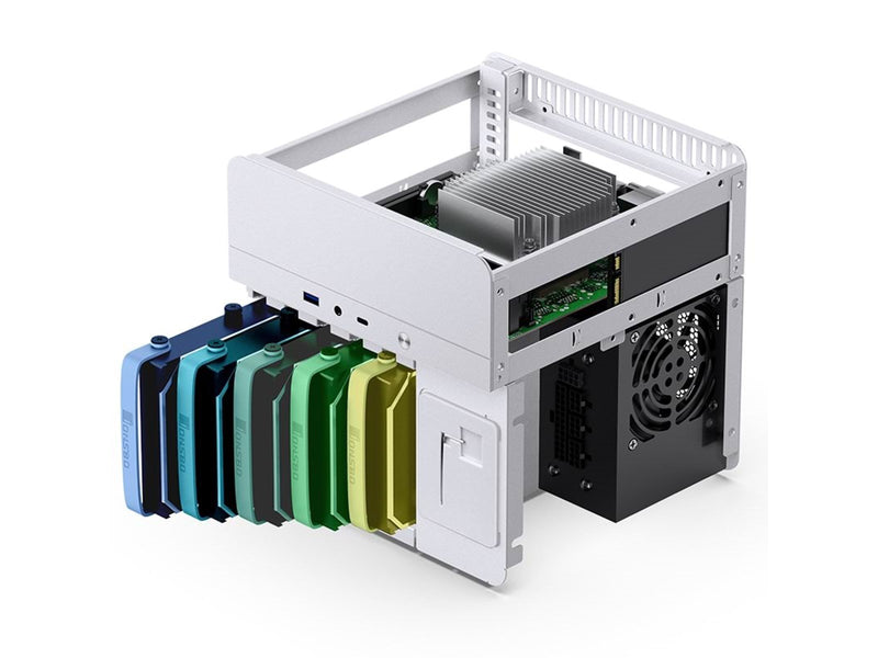 Jonsbo N2 Mini-ITX Case - White - Gehäuse - NAS tower - Weiß