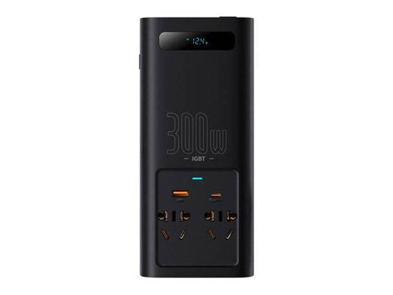 Baseus Power Inverter  300W (220V CN/EU) (black)