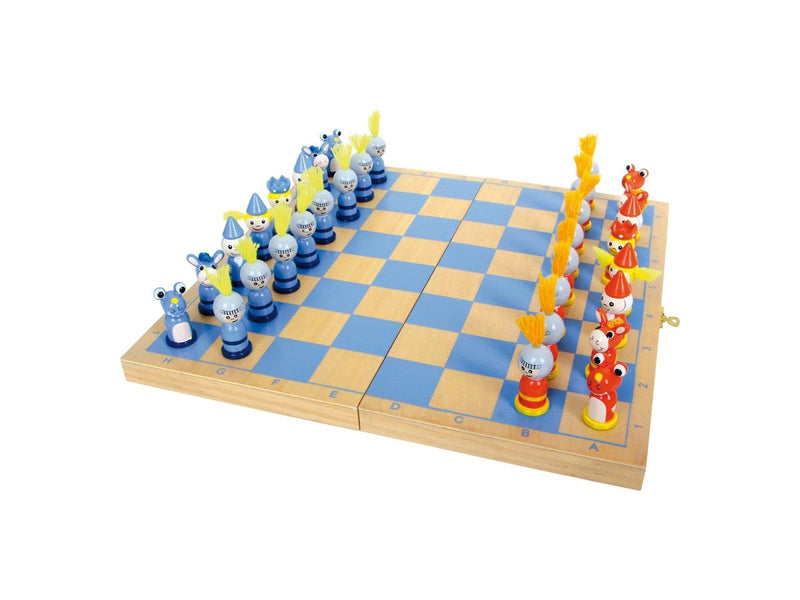 Small Foot - Wooden Chess Game Knights