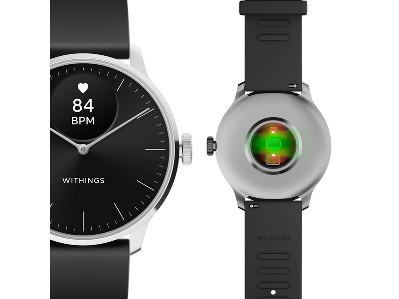 Withings Scanwatch Light - Schwarz - 37 mm