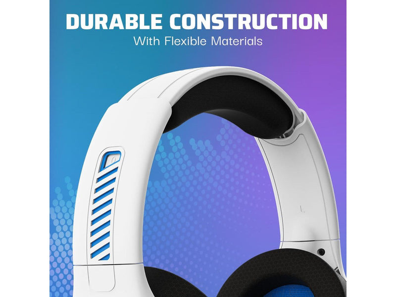 PDP AIRLITE Pro - Frost White - Wireless Headset - Sony PlayStation 4