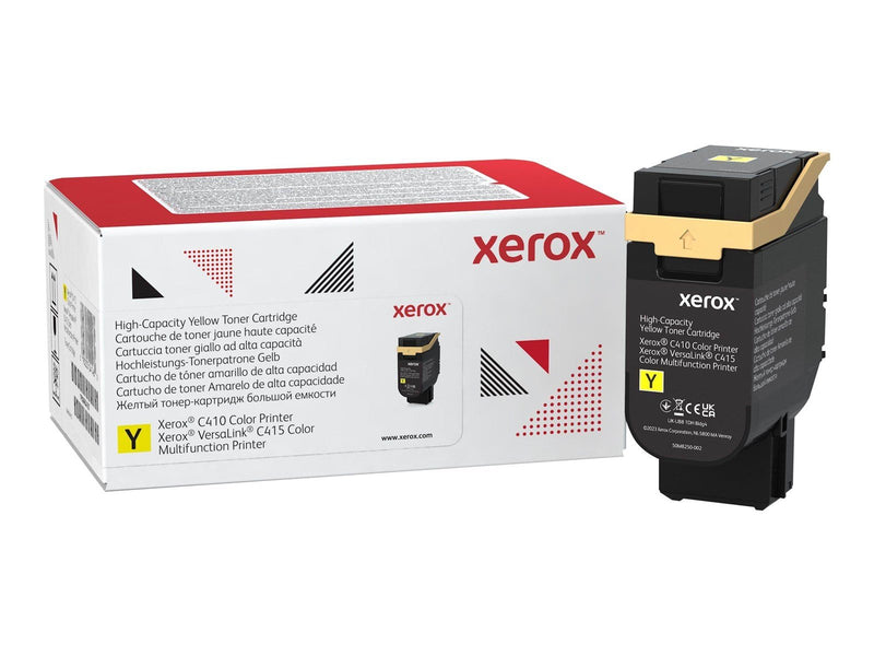 Xerox - high capacity - yellow - original - toner cartridge - Use and Return - Tonerpatrone Gelb