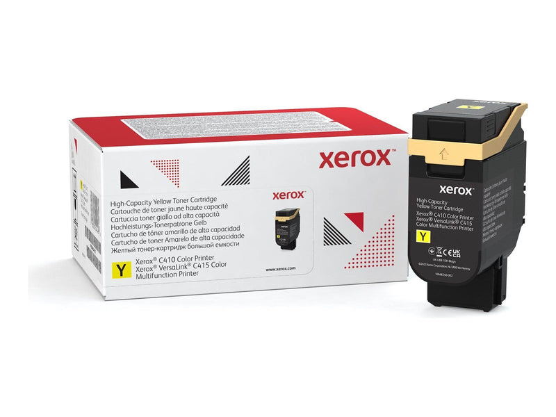 Xerox - high capacity - yellow - original - toner cartridge - Use and Return - Tonerpatrone Gelb