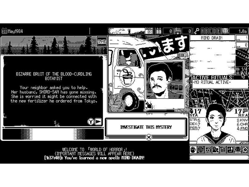 World of Horror - Nintendo Switch - RPG - PEGI 16