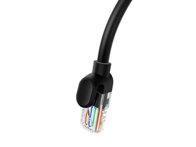 Baseus Ethernet CAT5 2m network cable (black) - Schwarz - 2 meter
