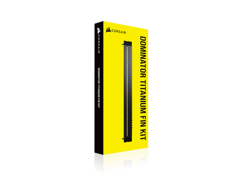 Corsair Dominator Titanium DDR5 Accessory Kit - Schwarz mit RGB