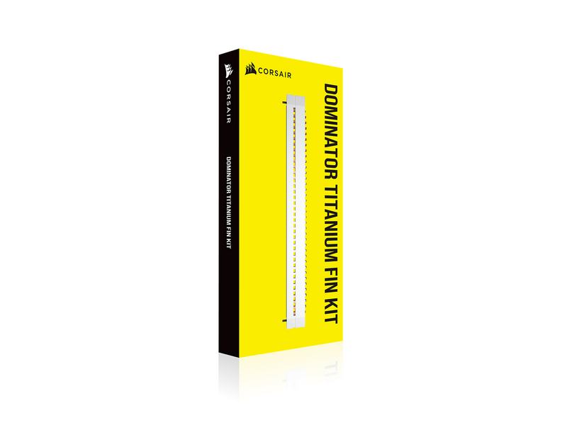 Corsair Dominator Titanium DDR5 Accessory Kit - Weiß mit RGB