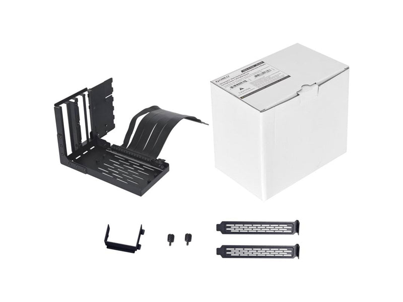 Lian Li VG4-4-V2X Universal 4-slots Vertical GPU PCI-E 4.0 riser - Black