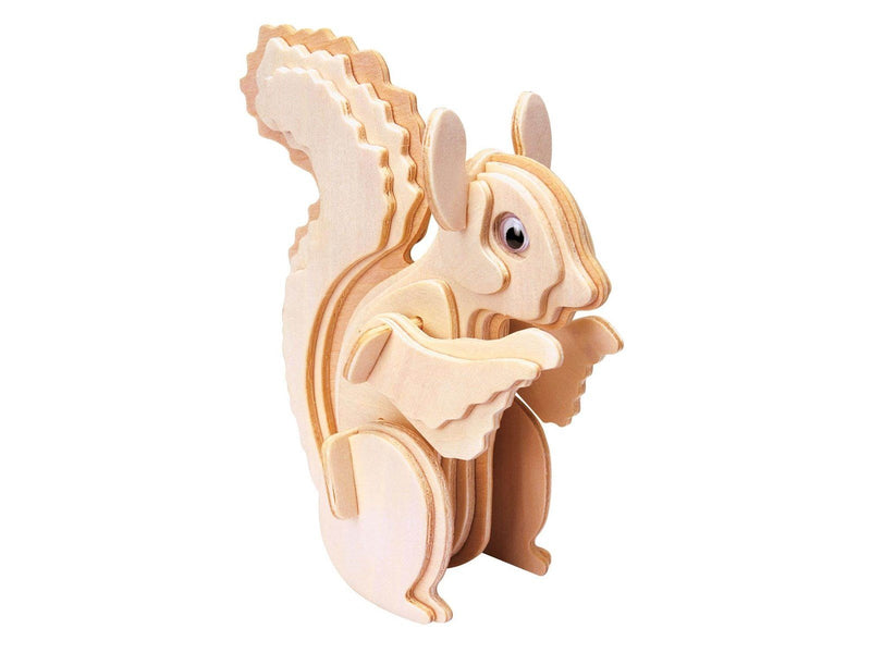 Eureka Gepetto's Workshop Wooden Construction Kit 3D - Squirrel