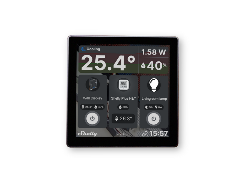 Shelly Wall Display - Android -  WLAN