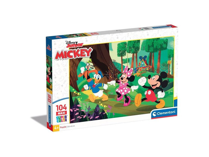Clementoni Disney Mickey and Friends Super Colour Maxi Jigsaw Puzzle (104)