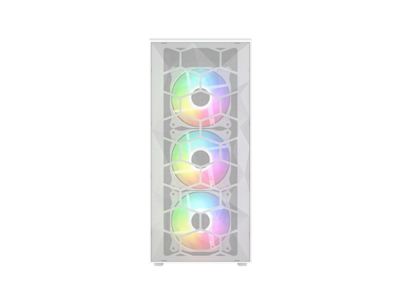 DUTZO C330 TG RGB - Gehäuse - Miditower - Weiß