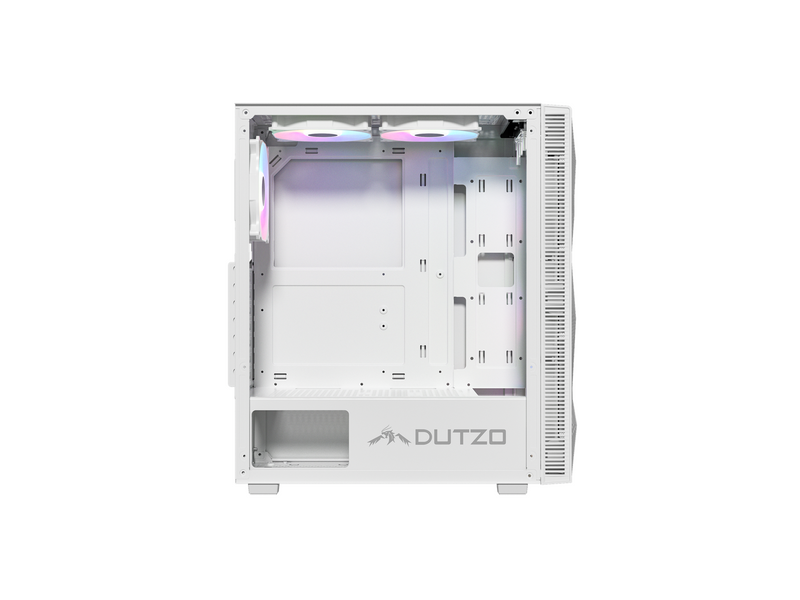 DUTZO C330 TG RGB - Gehäuse - Miditower - Weiß
