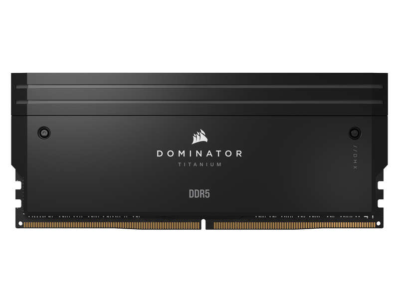 Corsair Dominator Titanium DDR5-6000 - 32GB - CL30 - Dual Channel (2 pcs) - Intel XMP - Schwarz mit RGB