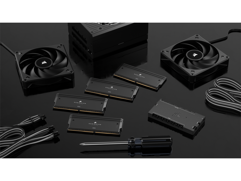 Corsair Dominator Titanium DDR5-6000 - 32GB - CL30 - Dual Channel (2 pcs) - Intel XMP - Schwarz mit RGB
