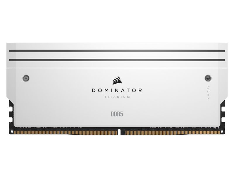 Corsair Dominator Titanium DDR5-6000 - 32GB - CL30 - Dual Channel (2 pcs) - Intel XMP - Weiß mit RGB
