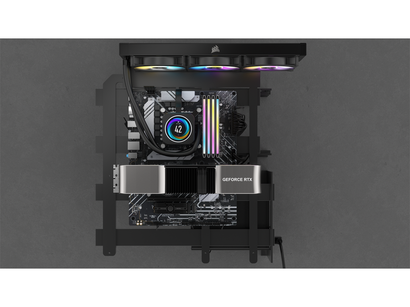 Corsair Dominator Titanium DDR5-6000 - 32GB - CL30 - Dual Channel (2 pcs) - Intel XMP - Weiß mit RGB