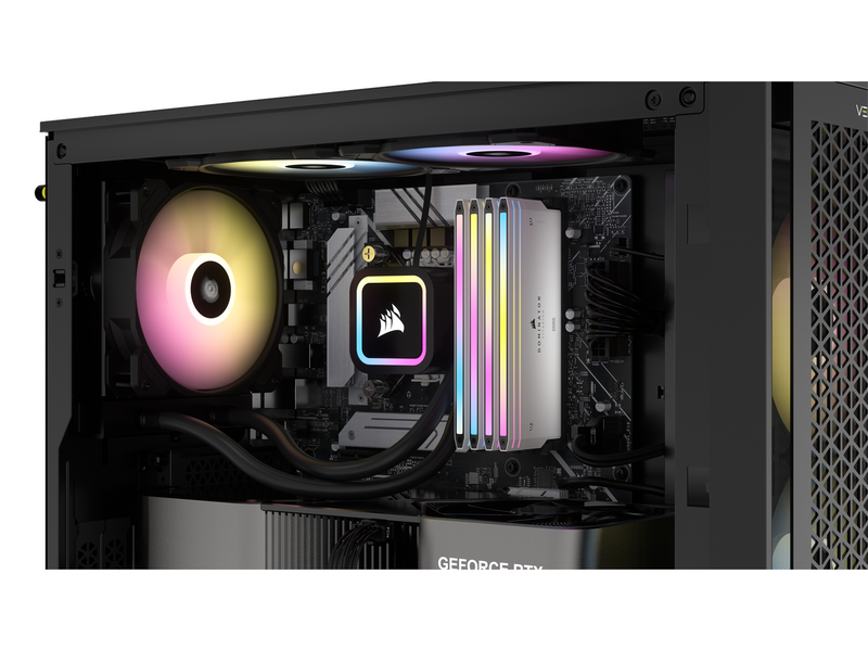 Corsair Dominator Titanium DDR5-6000 - 32GB - CL30 - Dual Channel (2 pcs) - Intel XMP - Weiß mit RGB