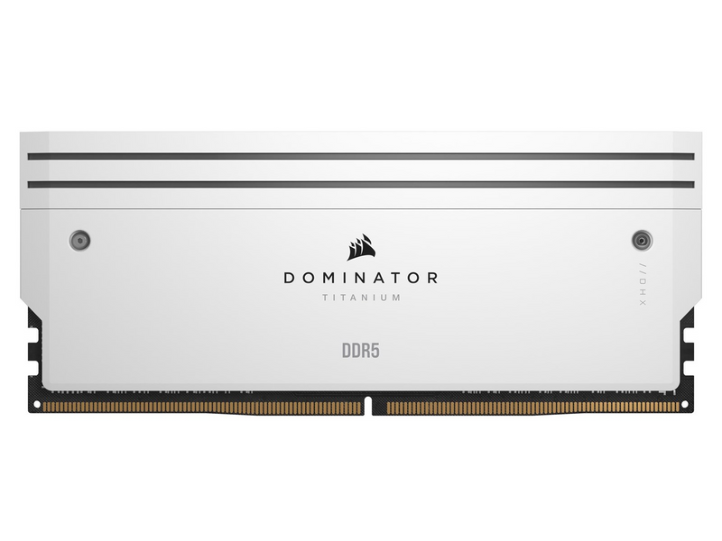 Corsair Dominator Titanium DDR5-7200 - 32GB - CL34 - Dual Channel (2 pcs) - Intel XMP - Weiß mit RGB