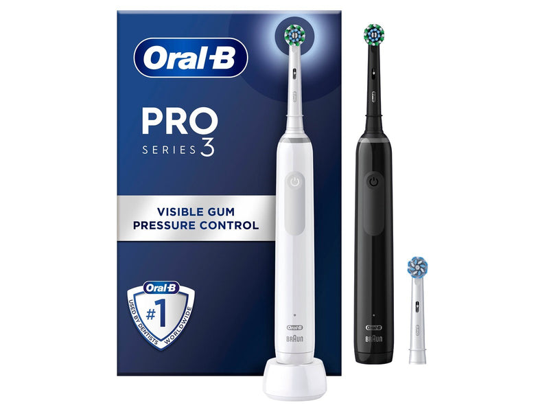 Oral-B Elektrische Zahnbürste Pro3 Duo Black / White