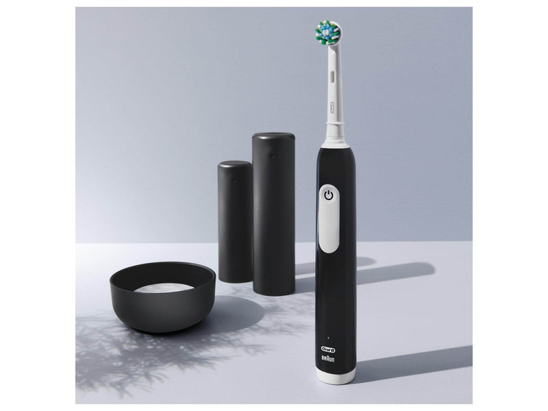 Oral-B Elektrische Zahnbürste Pro1 Black + Extra Brush Head
