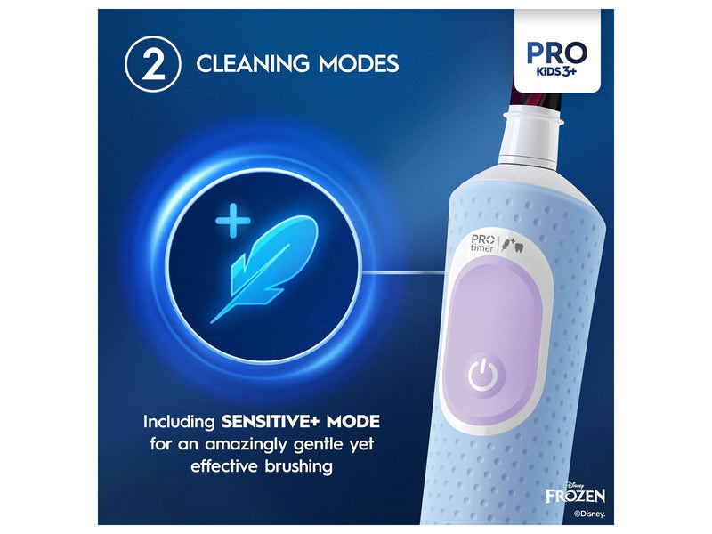 Oral-B Elektrische Zahnbürste Vitality Pro Kids Frozen + case