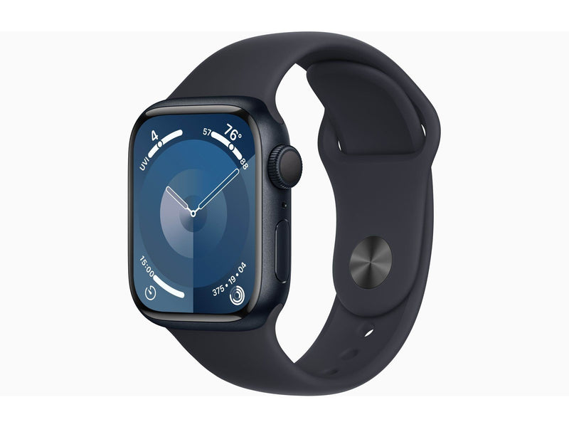 Apple Watch Series 9 GPS 41mm - Midnight Aluminium Case with Midnight Sport Band - M/L