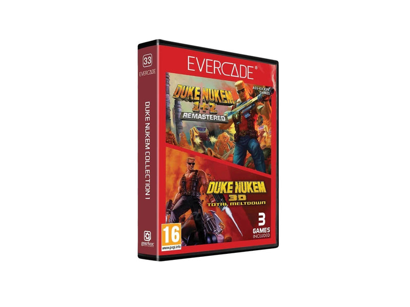 Duke Nukem Collection 1 - Evercade - Retro - PEGI 16