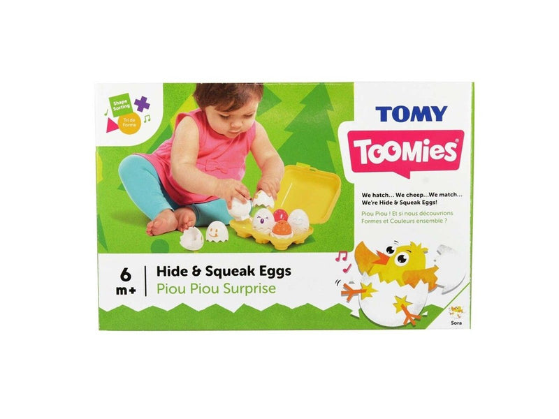 Tomy Toomies - Hide & Squeak Eggs