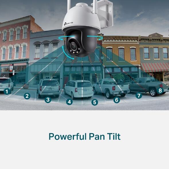 TP-Link VIGI C540-W(4mm) Netzwerk-Überwachungskamera Wi-Fi Pan Tilt für den Außenbereich mit 4 mm Objektiv