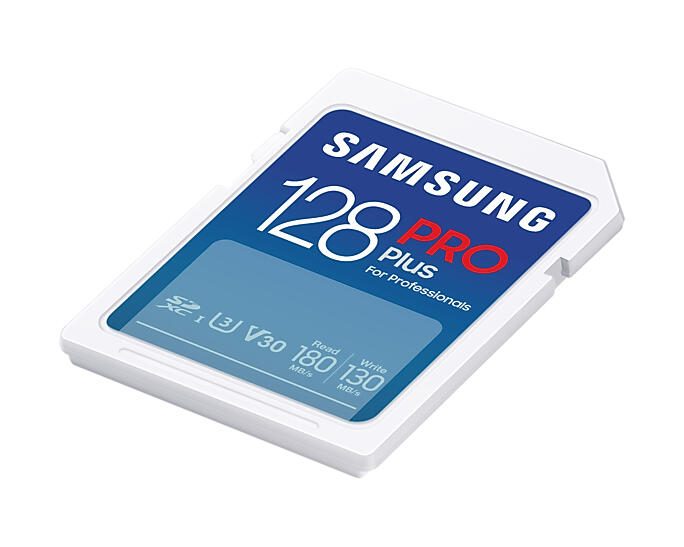 Samsung PRO Plus MB-SD128SB Speicherkarte 128 GB mit USB Kartenleser