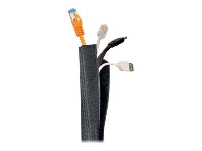 Hagor KSK-Rolle 50 Meter Schwarz - 35-85mm Kabelsocken Klettverschluss