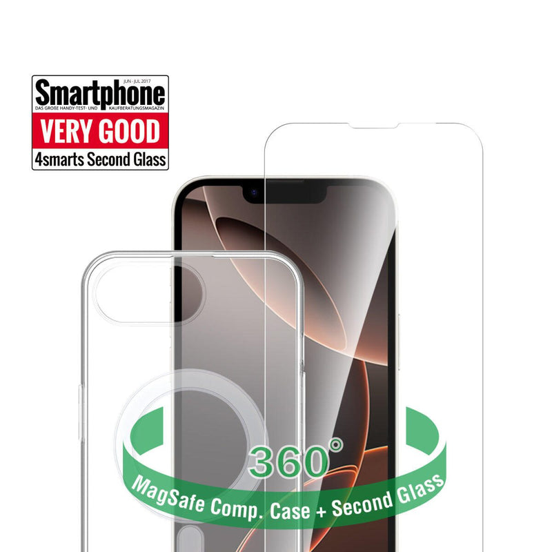 4smarts 360° Premium Protection Set für Apple iPhone 16e MagSafe-kompatibel