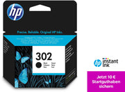 HP Original 302 Druckerpatrone - schwarz (F6U66AE)