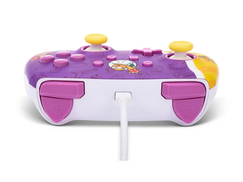 PowerA Verbesserter kabelgebundener Controller für Nintendo Switch – Princess Peach Battle - Wired Controller - Nintendo Switch