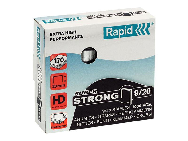 Rapid Super Strong - staples - 9/8 - 8 mm - pack of 1000