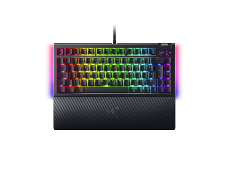 Razer BlackWidow V4 75% - US (ISO) - Gaming Tastaturen - ohne Numpad - Englisch - US - Schwarz