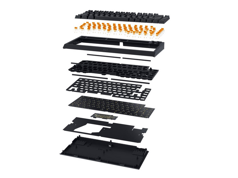 Razer BlackWidow V4 75% - US (ISO) - Gaming Tastaturen - ohne Numpad - Englisch - US - Schwarz