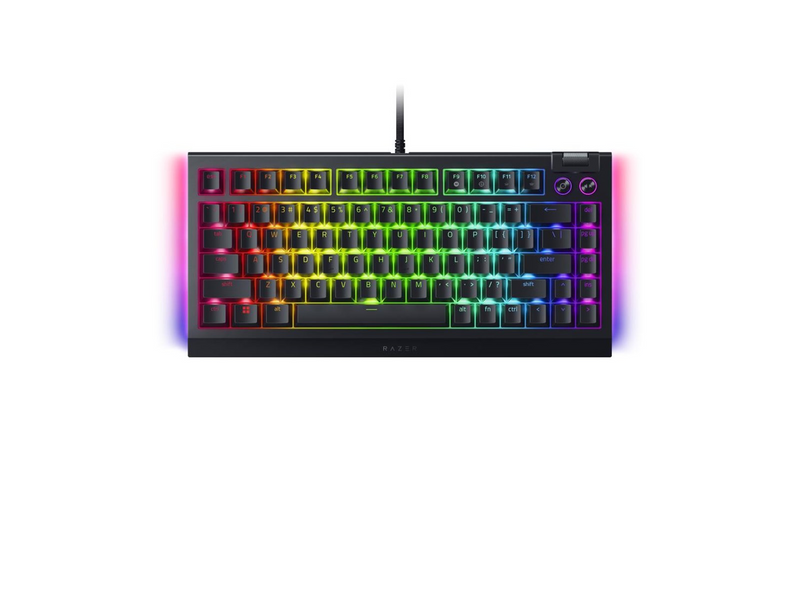 Razer BlackWidow V4 75% - US (ISO) - Gaming Tastaturen - ohne Numpad - Englisch - US - Schwarz